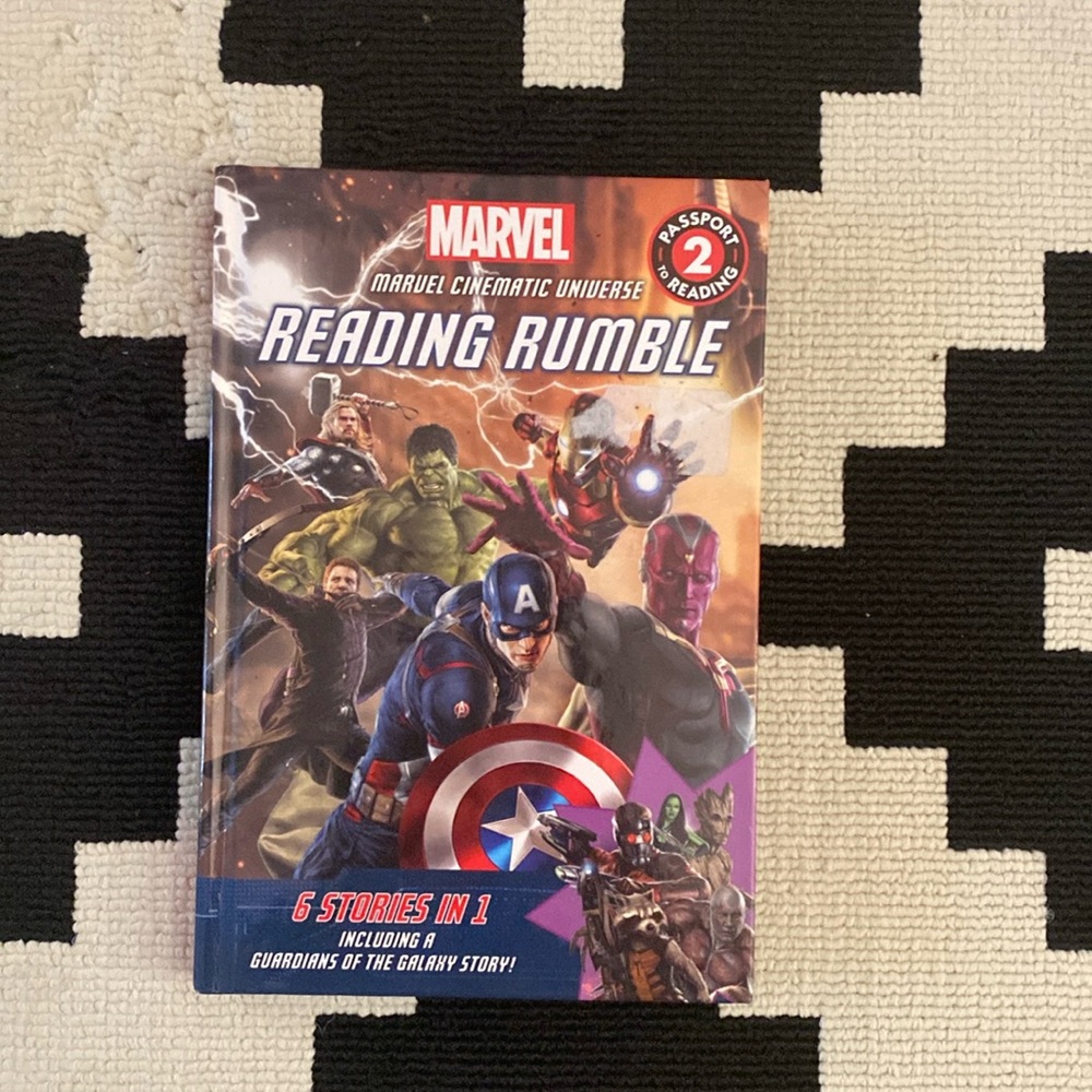 Marvel Reading Rumble Graphic book for early readers